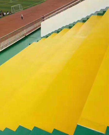 海拉尔球场台阶翻新修补改造